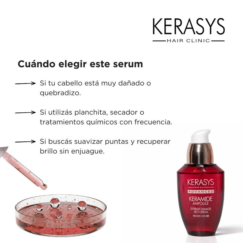 SERUM X70 keramide ampoule KERASYS