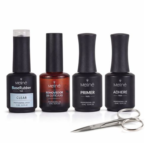 Combo Kapping Gel Meliné + Tijera Para Uñas Recta Gruesa ProStyle