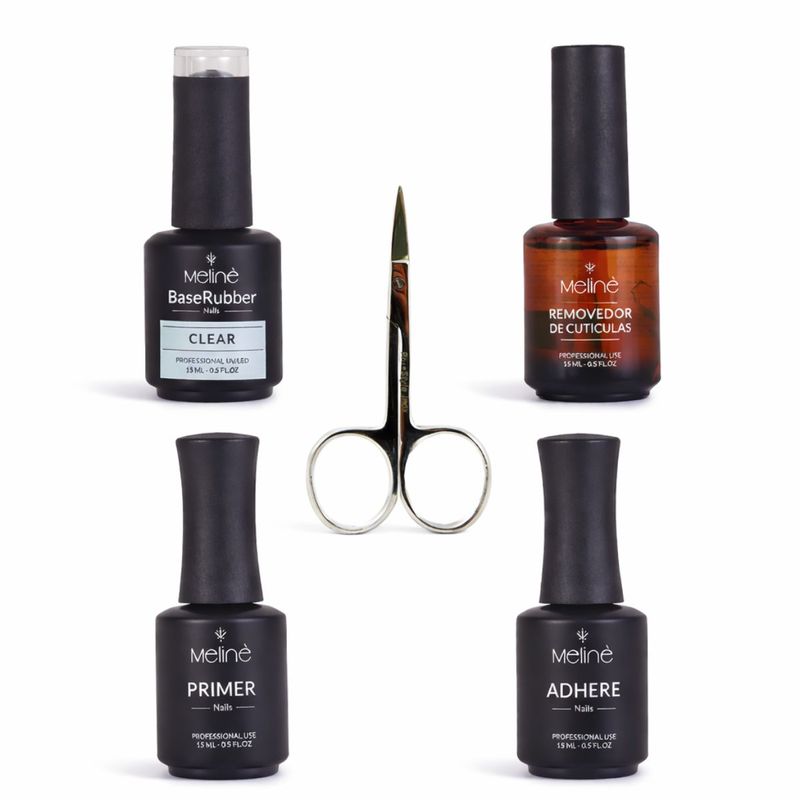 Combo Kapping Gel Meliné + Tijera Para Uñas Recta Gruesa ProStyle