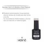 Combo Gel Esculpidas Meliné + Tijera Para Uñas Recta Gruesa ProStyle