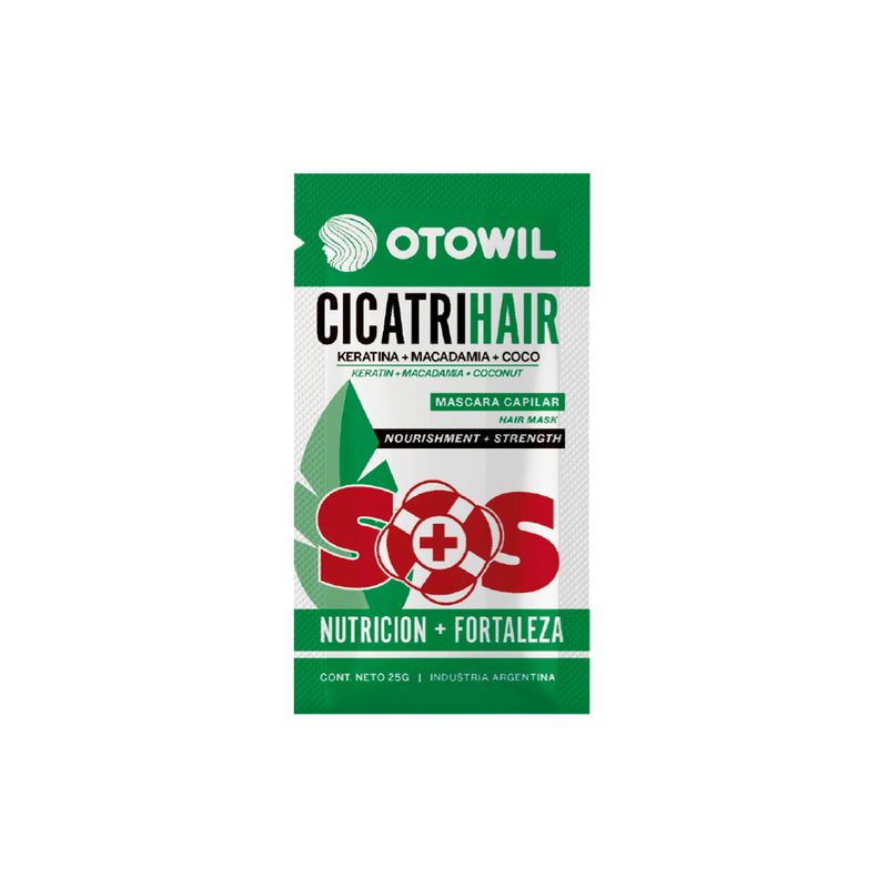 MASC CAP x25 NUTRI+FORT CICATRIHAIR OTOWIL