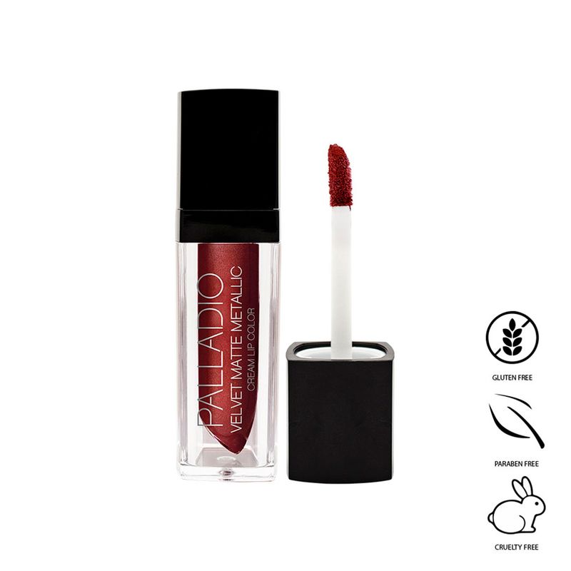 LABIAL VELVET MATTE METALLIC PALLADIO BRILLIANT