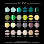 Kit 5x Esmaltes Semipermanentes + Base y Top Meliné