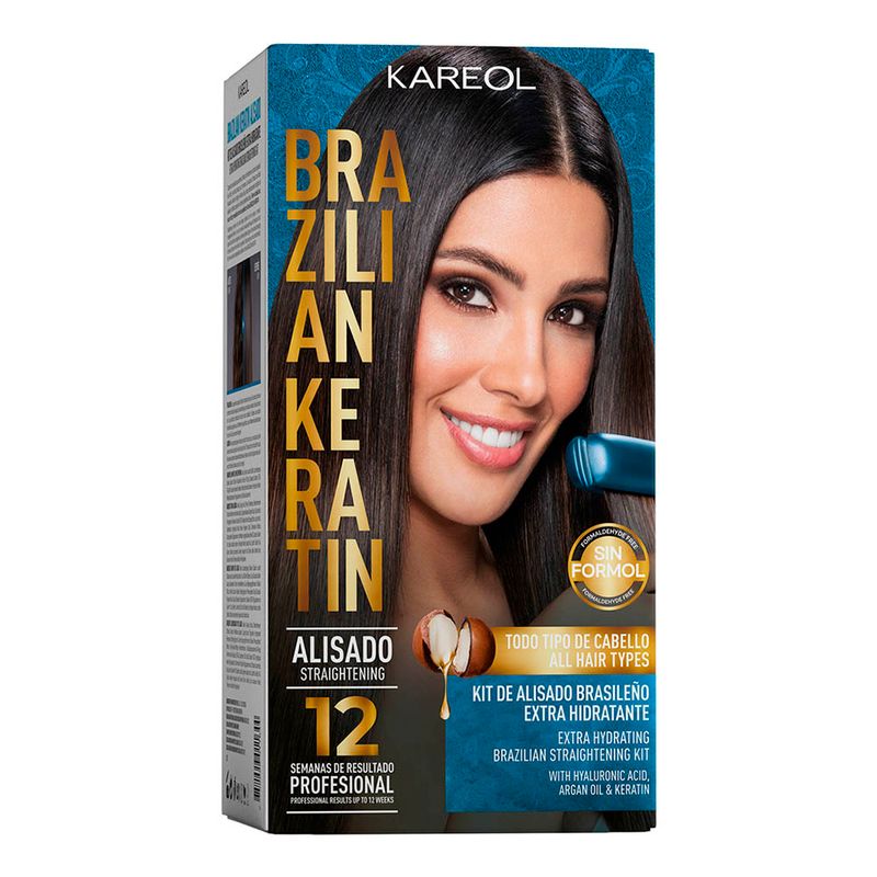 KIT BRAZILIAN KERA ALISADO HIDRATANTE KAREOL