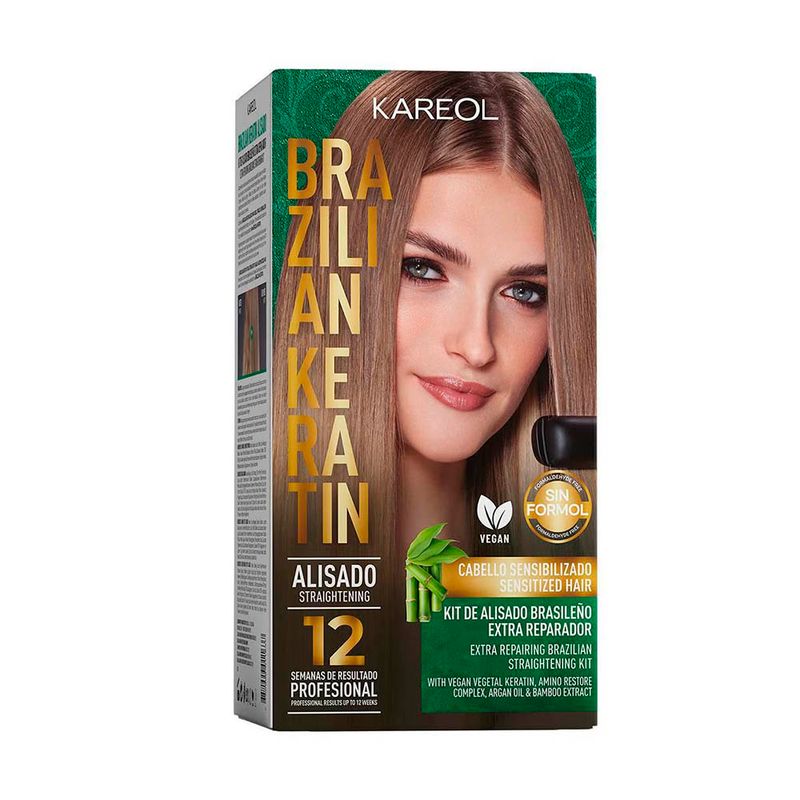 KIT BRAZILIAN KERA ALISADO REPARADOR KAREOL