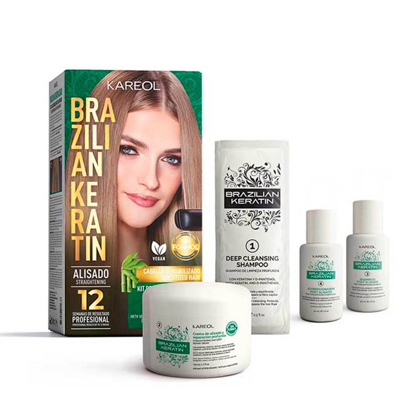 KIT BRAZILIAN KERA ALISADO REPARADOR KAREOL
