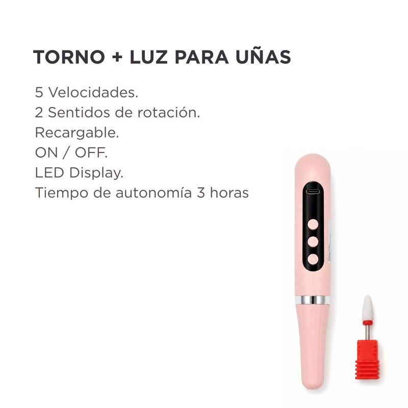 TORNO 2en1 drill & light USB TEKNIKPRO