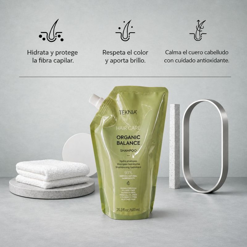 SH REFILL X600 ORGANIC BALANCE TEKNIA LAKME