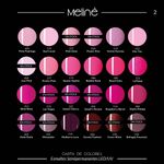 Kit 7x Esmaltes Semipermanentes Meliné + Base y Top