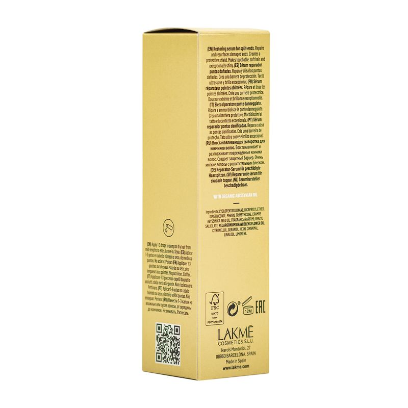 SERUM X100 DEEP CARE TEKNIA LAKME new