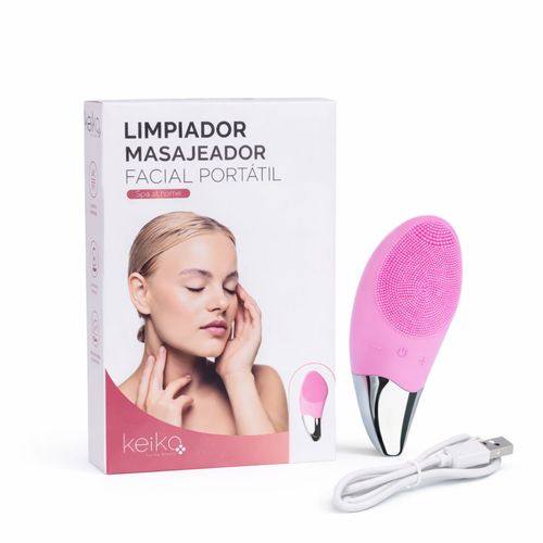 Limpiador Masajeador Facial Portatíl USB Keiko