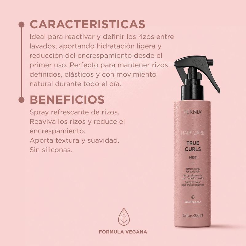 SPRAY X200 TRUE CURLS TEKNIA LAKME