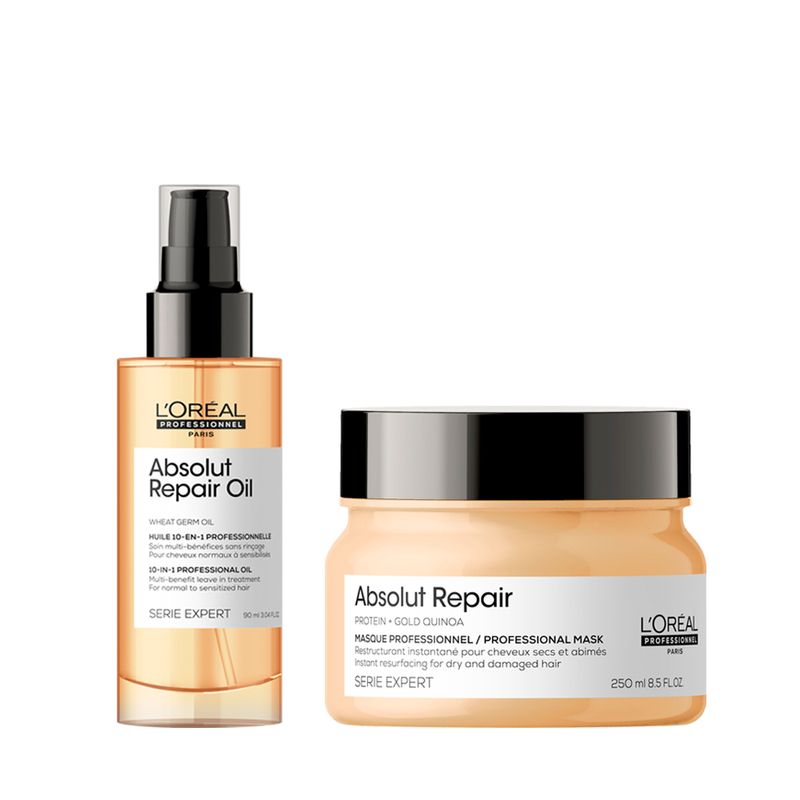 Kit Máscara + Spray 10 en 1 Absolut Repair L'Oréal Professionnel