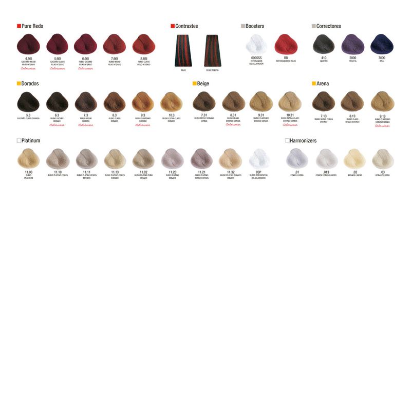 24 Tinturas Evolution Of The Color Cube x60 ml Alfaparf