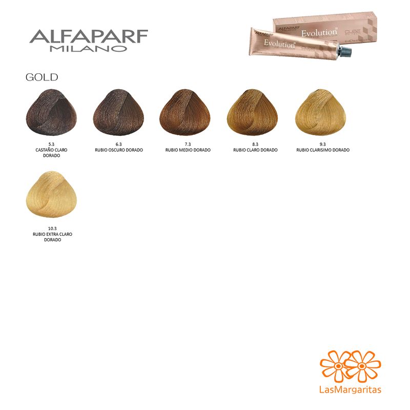 24 Tinturas Evolution Of The Color Cube x60 ml Alfaparf