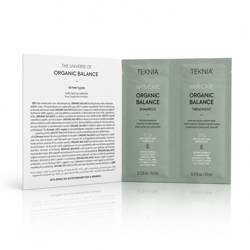SACHET X10 DUO ORGANIC BALANCE TEKNIA LAKME