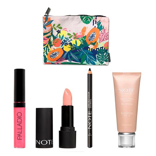 Combo Note Nº1: Base + Labiales + Delineador y Neceser
