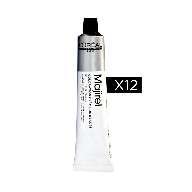 Kit x12 Tinturas Majirel Coloración x 50grs, Loreal Professionnel