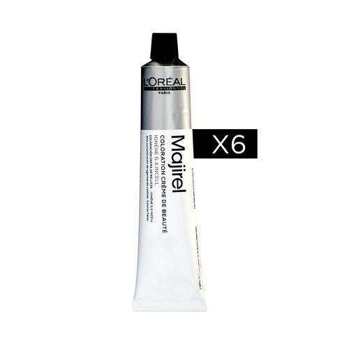 Kit x6 Tinturas Majirel Coloración x 50grs. Loreal Professionnel