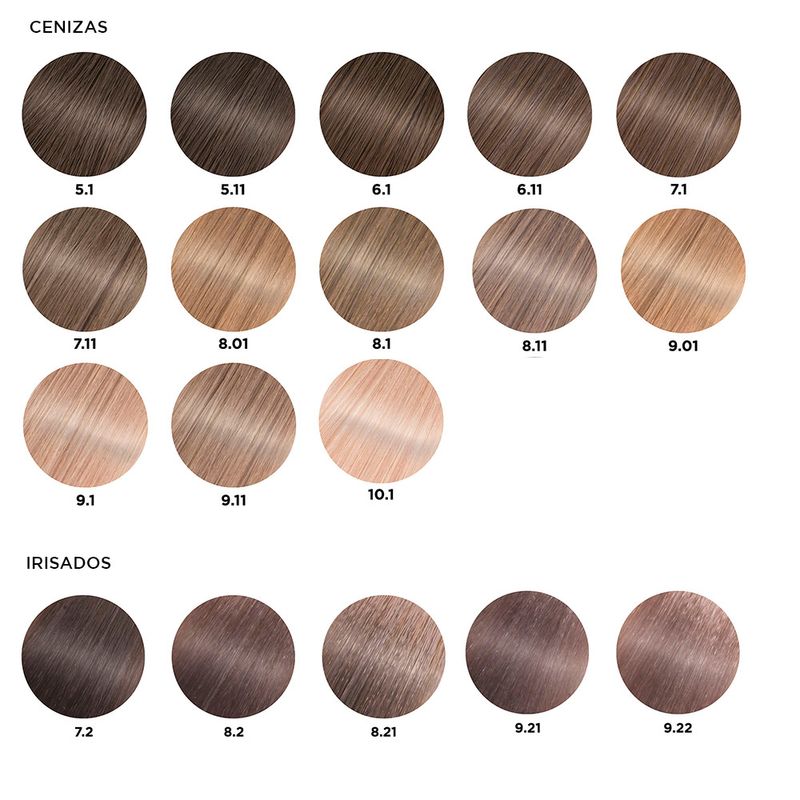 Kit x6 Tinturas Majirel Coloración x 50grs, Loreal Professionnel