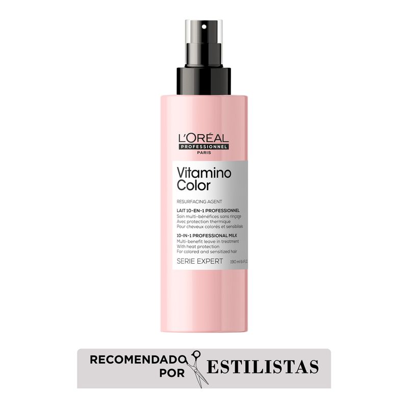 Kit Shampoo + Acondicionador + Spray 10 en 1 Vitamino Color Serie Expert L'Oréal Professionnel
