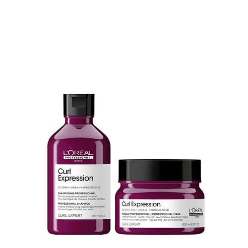 Shampoo x300ml + Mascara 250ml Curl Expression |SERIE EXPERT|