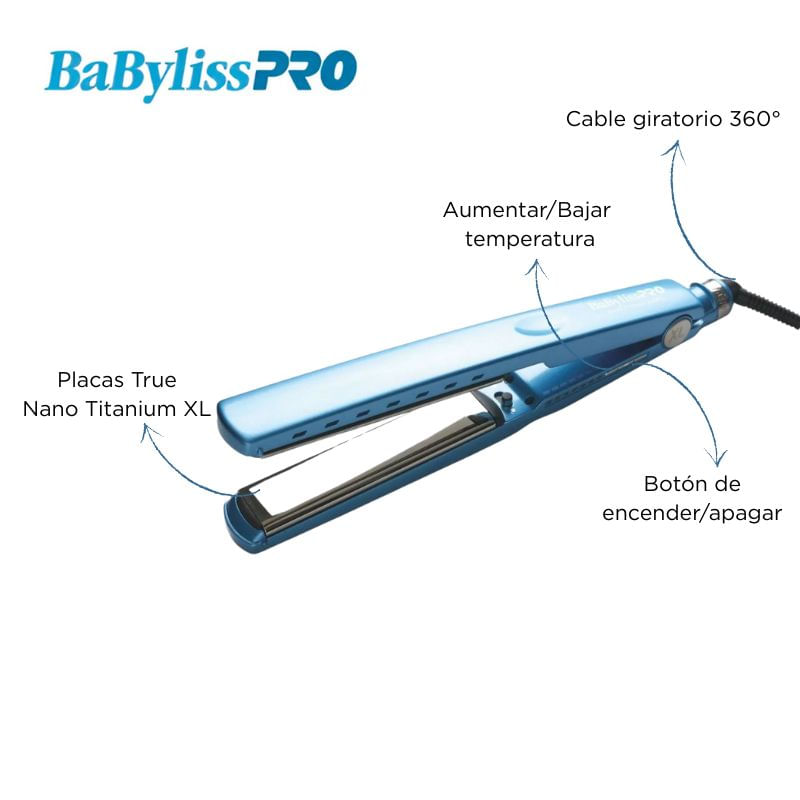 PLANCHA 9091 NANO TIT XL BABYLISS