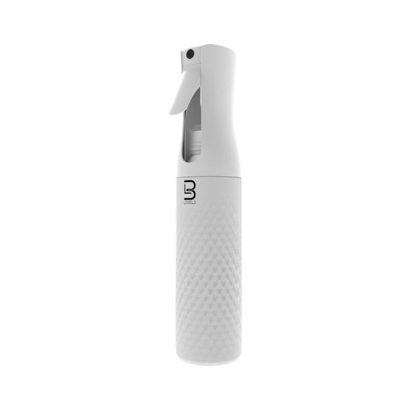 SPRAY BOTTLE BEVELED WHITE LEVEL 3