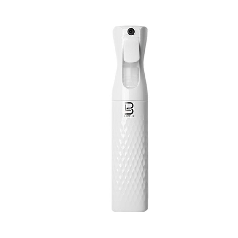 SPRAY BOTTLE BEVELED WHITE LEVEL 3