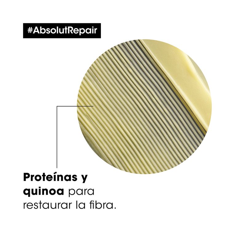 Kit Shampoo + Acondicionador + Máscara + Spray Absolut Repair L'Oréal Professionnel