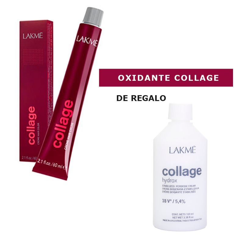 Combo 4 Tinturas Collage Creme Hair Color x60ml Lakmé