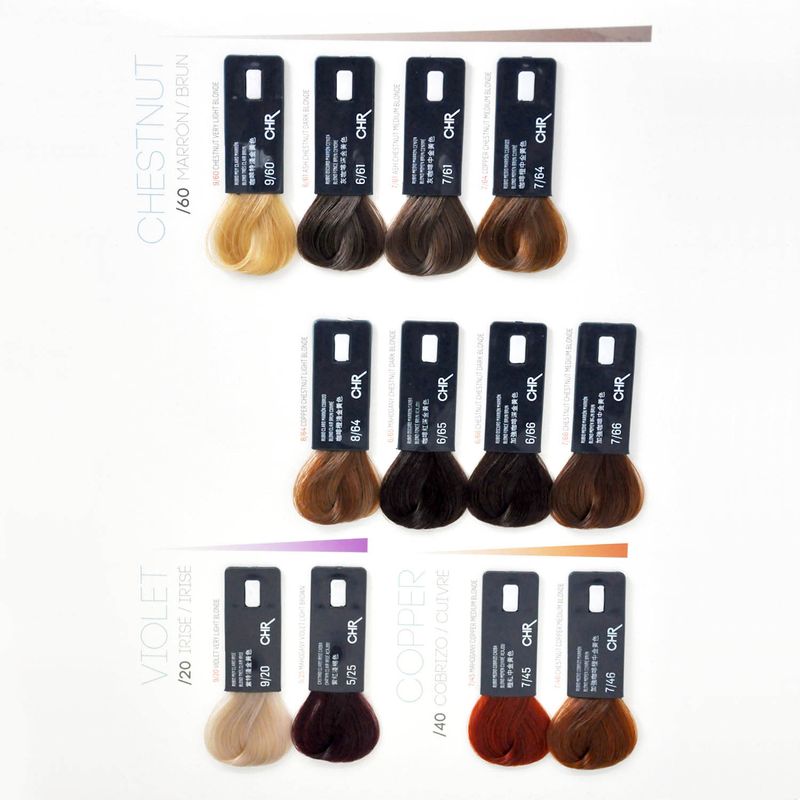 Combo 12 Tinturas Sin Amoníaco High Performance x60ml Chroma Lakmé
