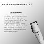 Combo Profesional JRL White Ghost Clipper + Shaver