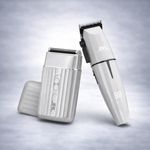 Combo Profesional JRL White Ghost Clipper + Shaver