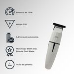 Combo Profesional JRL Onix White Ghost Trimmer + Shaver