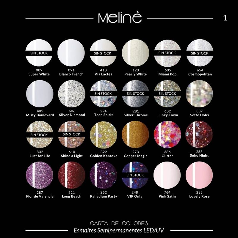 Kit 4 Esmaltes Semi + Base/Top + Cabina Skincare Meliné