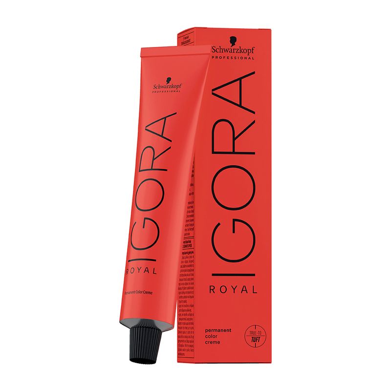 Combo 6 Tinturas Coloracion Igora Royal Schwarzkopf Professional + Oxidantes de regalo
