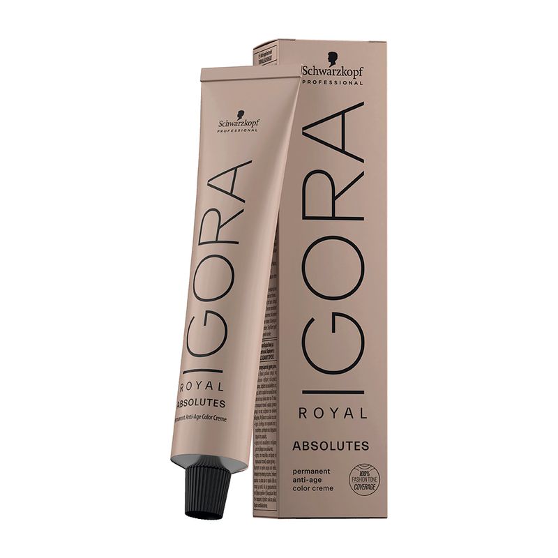 Combo 4 Tinturas Igora Royal Absolutes Schwarzkopf Professional