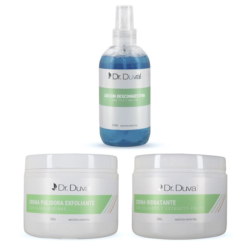 Kit Hidratante y Descongestivo Para Pieles Maduras Dr, Duval
