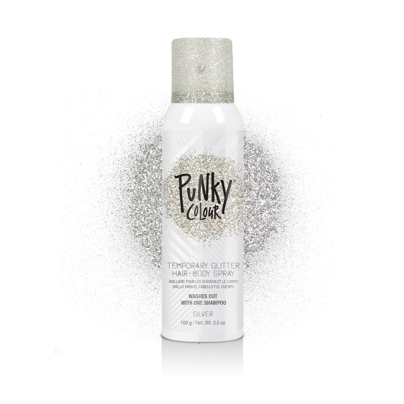 SPRAY GLITTER PUNKY COLORS Gold & Silver