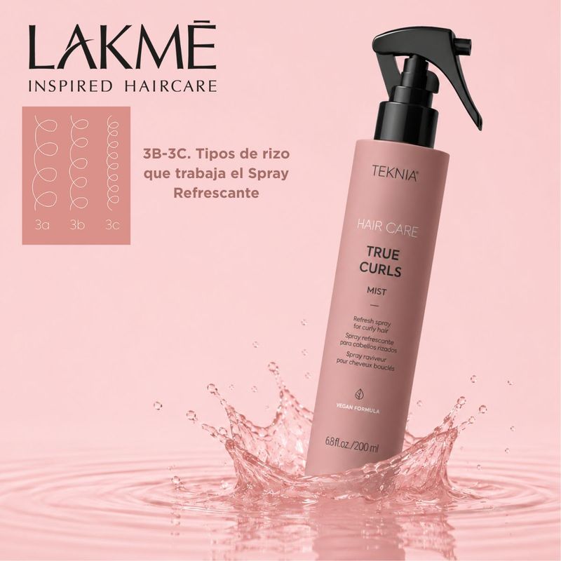SPRAY X200 TRUE CURLS TEKNIA LAKME