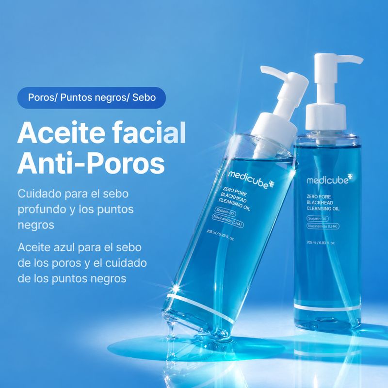 ACEITE LIMPIEZA X205 ZERO Deep Cleans MEDICUBE