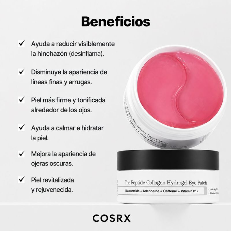 PARCHES OJOS X85gr Peptide Collagen Hydrogel COSRX