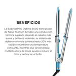 PLANCHA OPTIMA 3000 doble voltaje BABYLISS