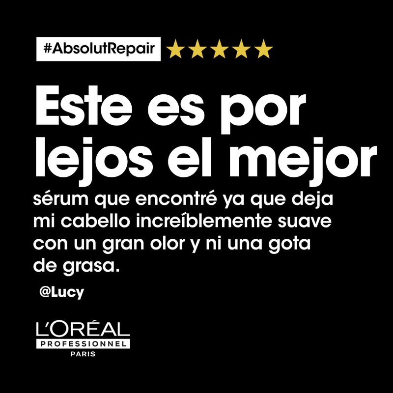 Kit Shampoo + Acondicionador + Spray Absolut Repair Serie Expert L'Oréal Professionnel