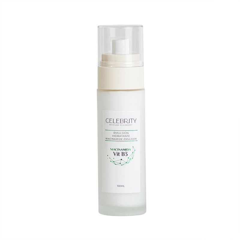 Kit Facial Espuma Niacinamida x120ml + Emulsion Hidratante x100ml Celebrity