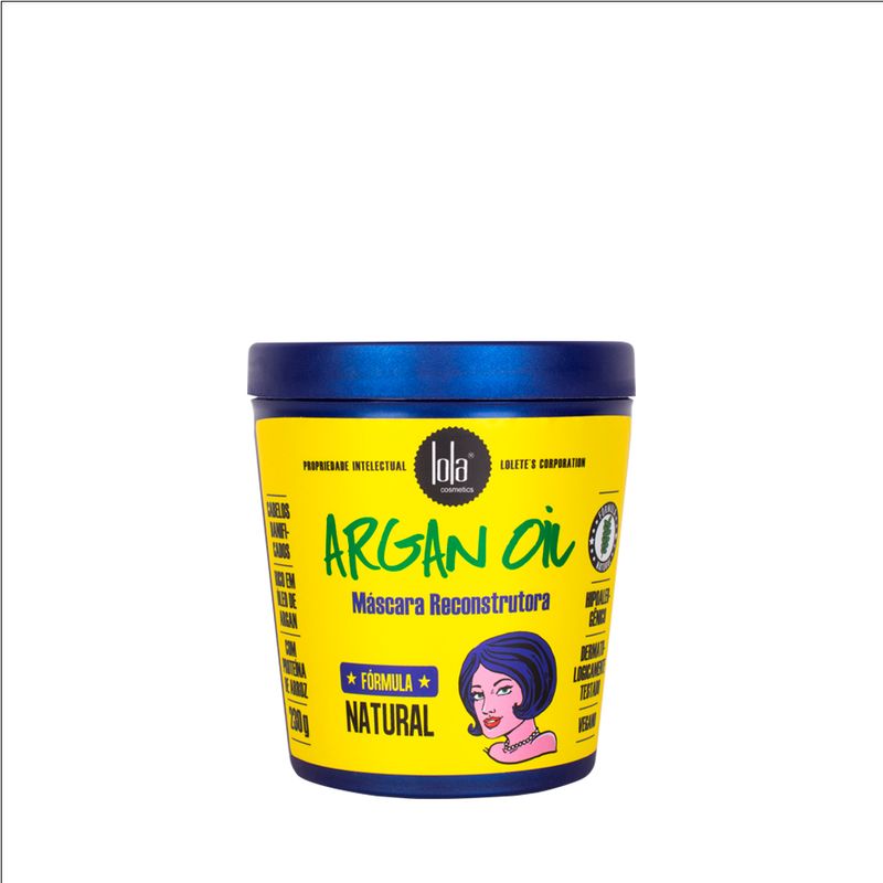 Kit Shampoo + Serum + Tratamiento Argan Oil Lola Cosmetics