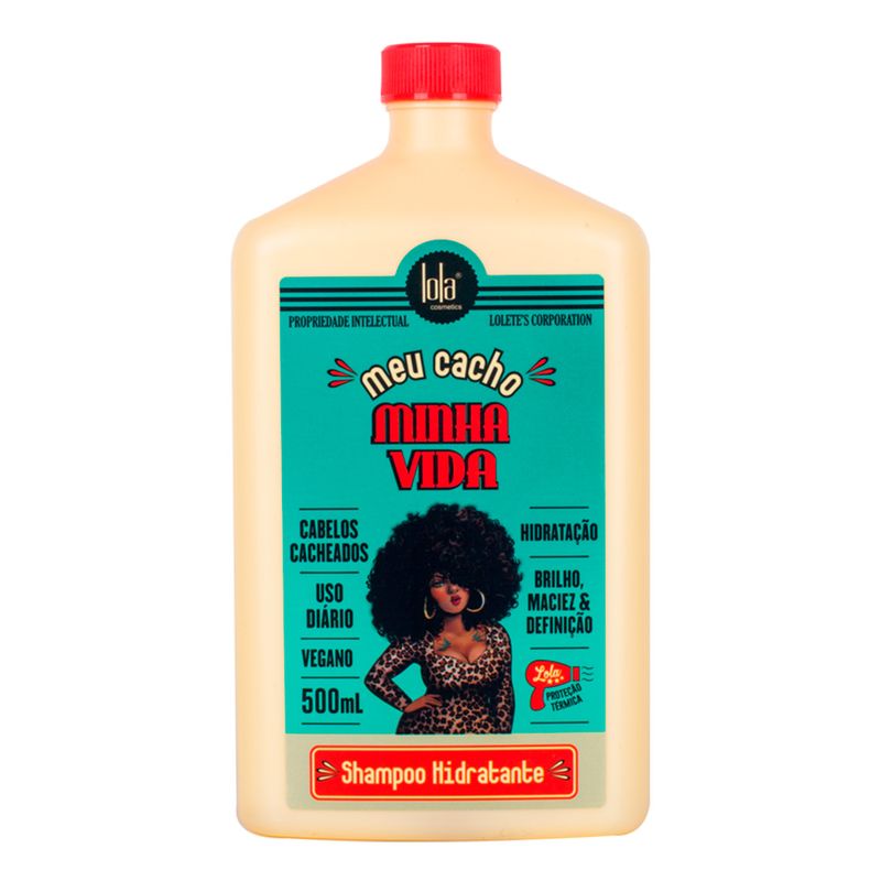Kit Shampoo + Acondicionador Meu Cacho Minha Vida Lola Cosmetics