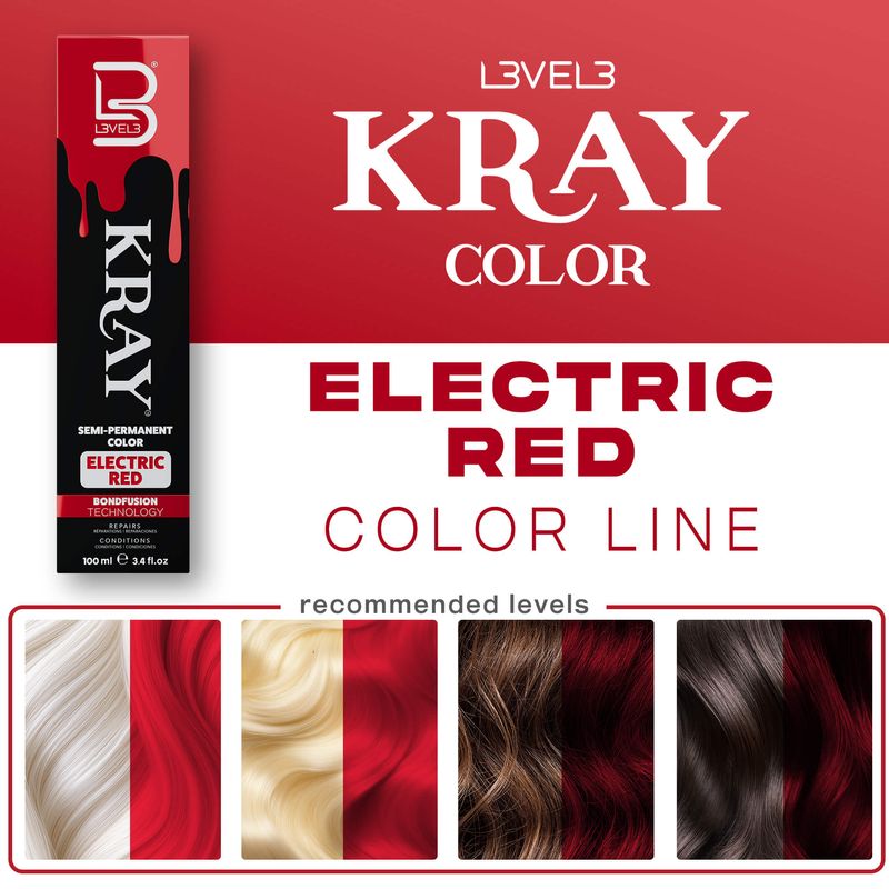 Combo x8 Tinturas Kray Level 3