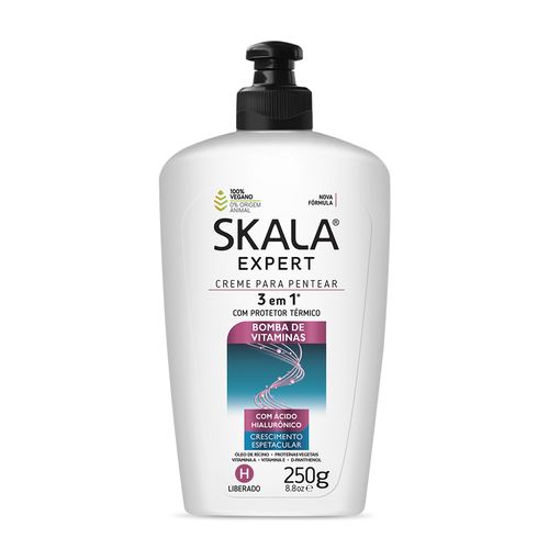 Crema de Peinar 3 en 1 Bomba de Vitaminas x250 ml Skala